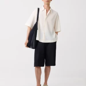 Fowld Linen Short